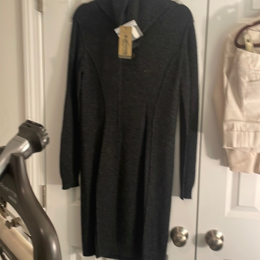 Perivian collection sweater dress Charcoal never worn